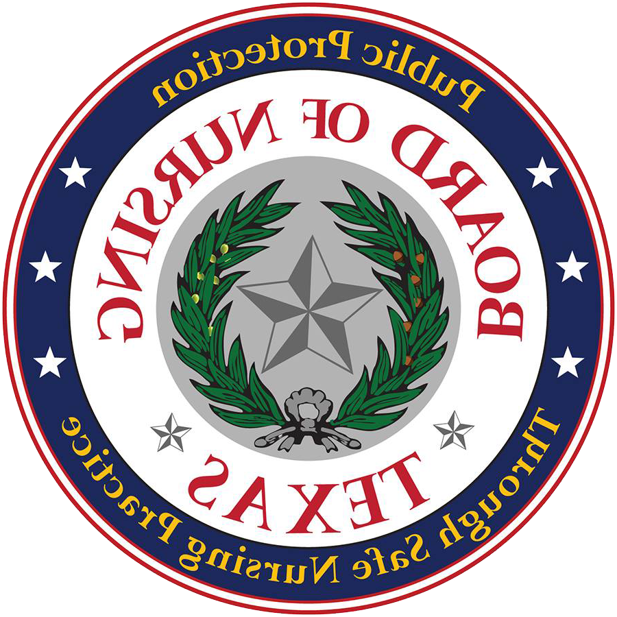 德州护理委员会 logo.